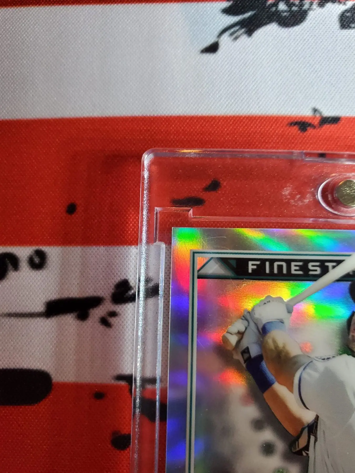 2022 Topps Finest Cal Raleigh Finest Rookie Designs Autograph - Image 12