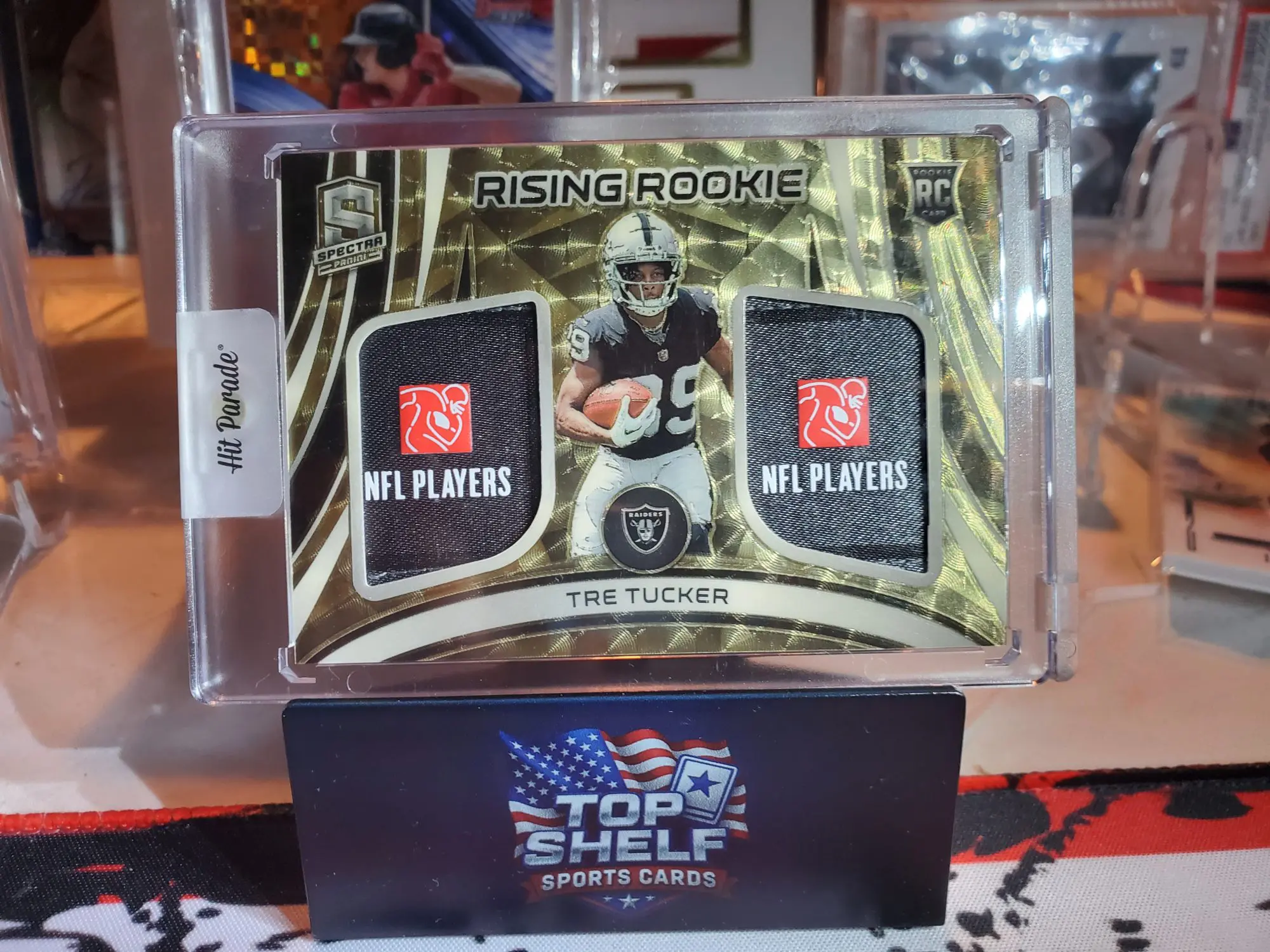 2023 Spectra Rising Rookie Tre Tucker Gold Superfractor 1/1