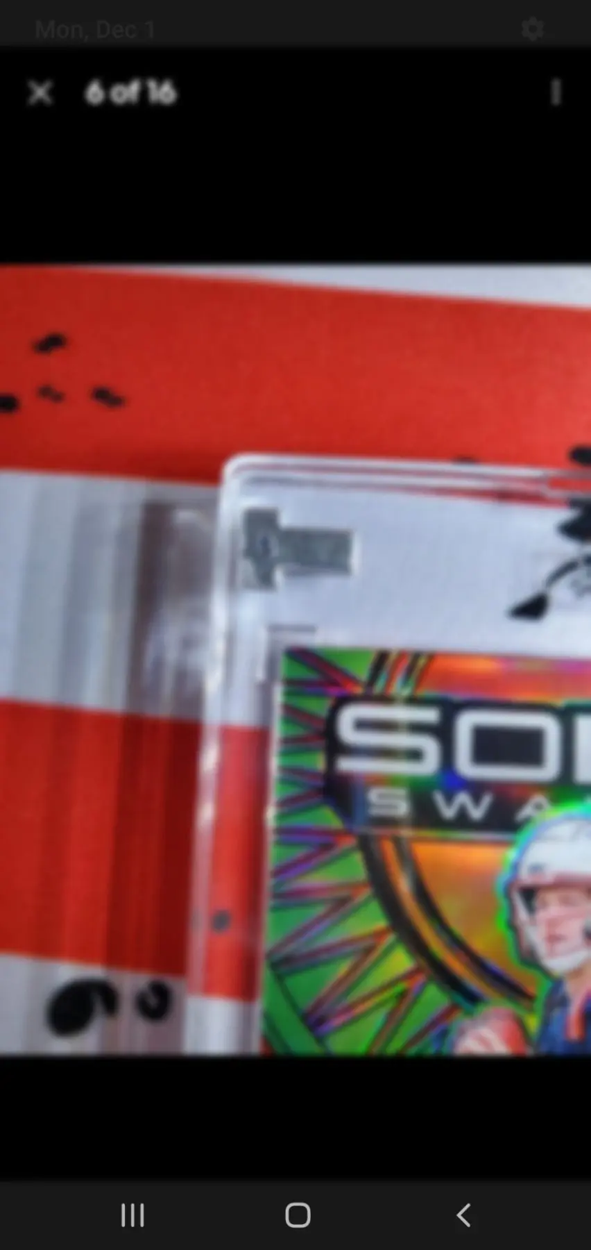 2024 Obsidian Drake Maye Solar Swatches RC 1/5 - Image 5