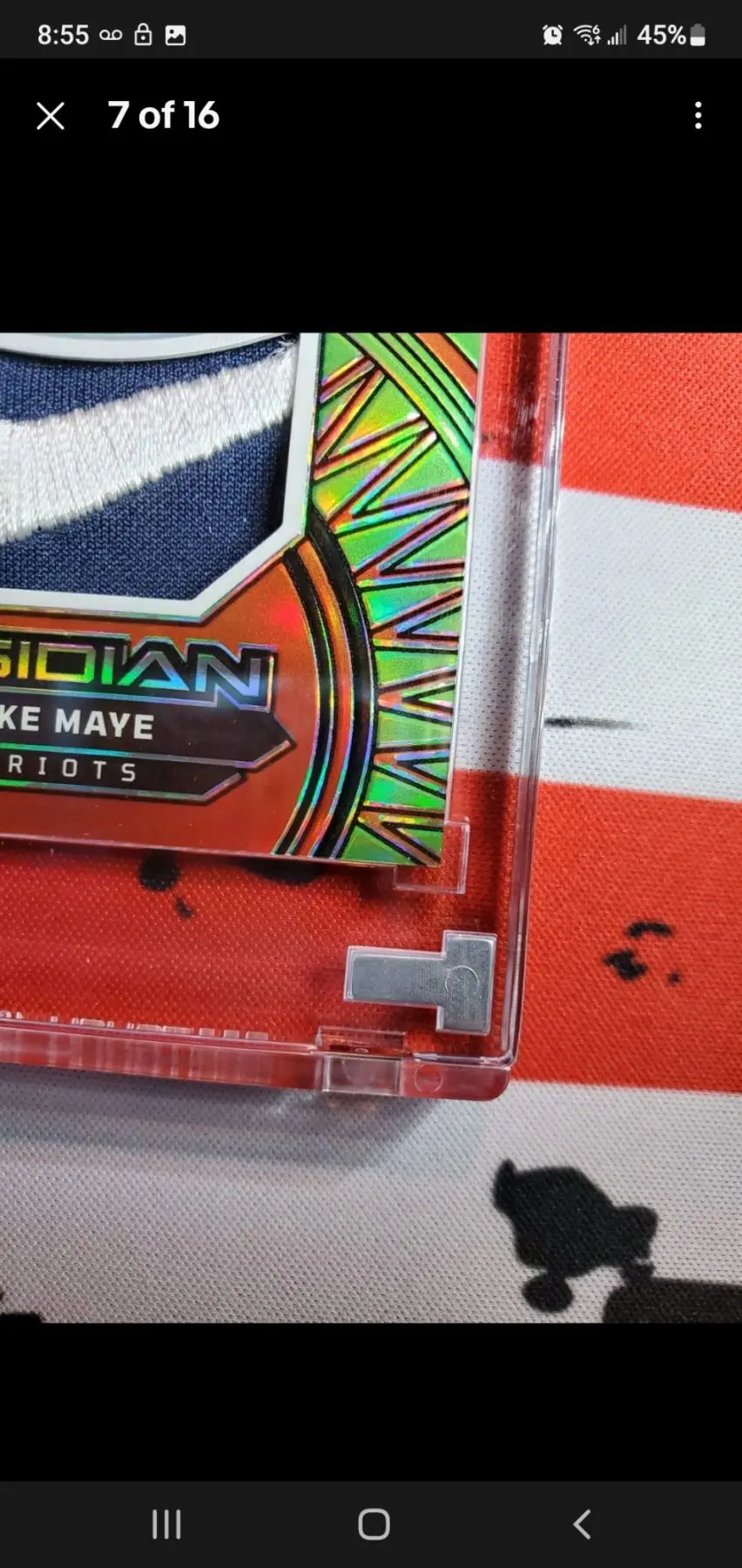 2024 Obsidian Drake Maye Solar Swatches RC 1/5 - Image 6