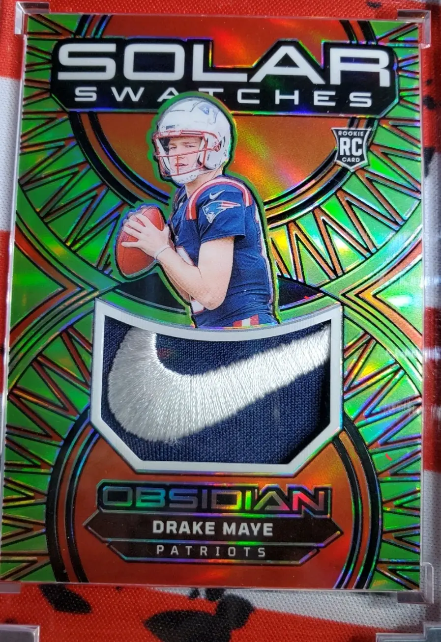 2024 Obsidian Drake Maye Solar Swatches RC 1/5