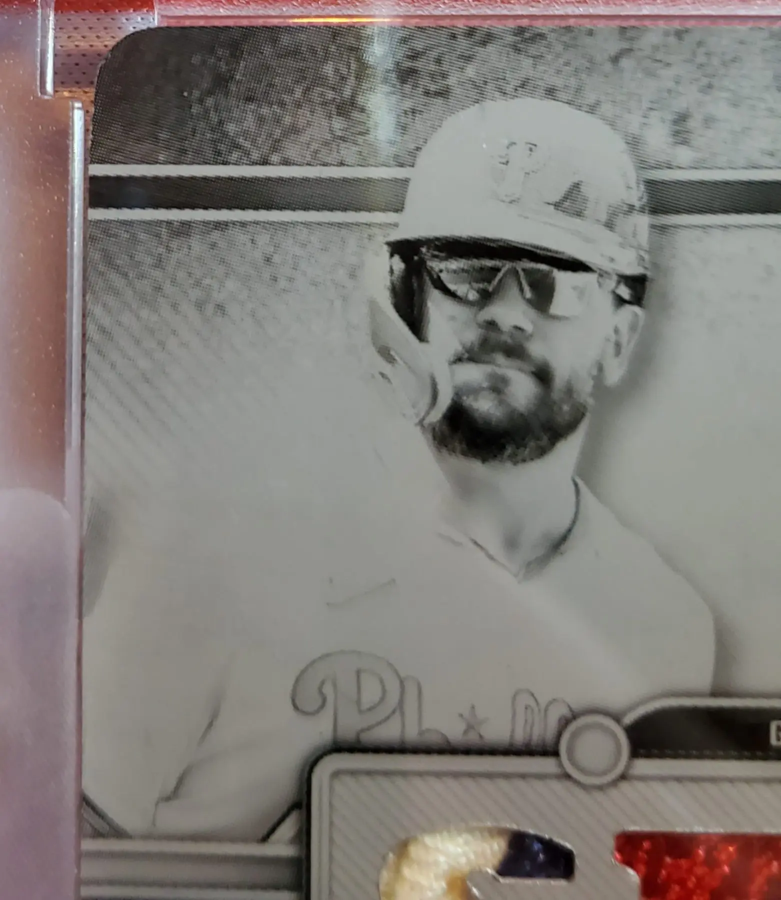 KYLE SCHWARBER 2025 TOPPS TRIPLE THREADS SILVER SLUGGER 1/1 - Image 10