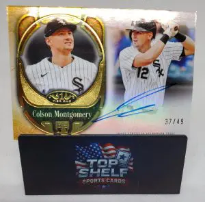 2026 Topps Tier One Baseball Tier One Rookie Class Autos Colson Montgomery