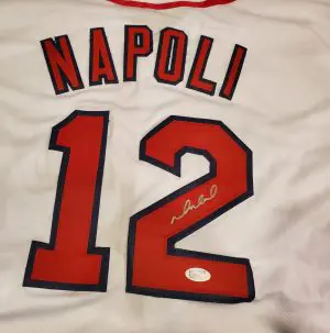 Boston Red Sox Jersey Autographed by Mike Napoli W/COA