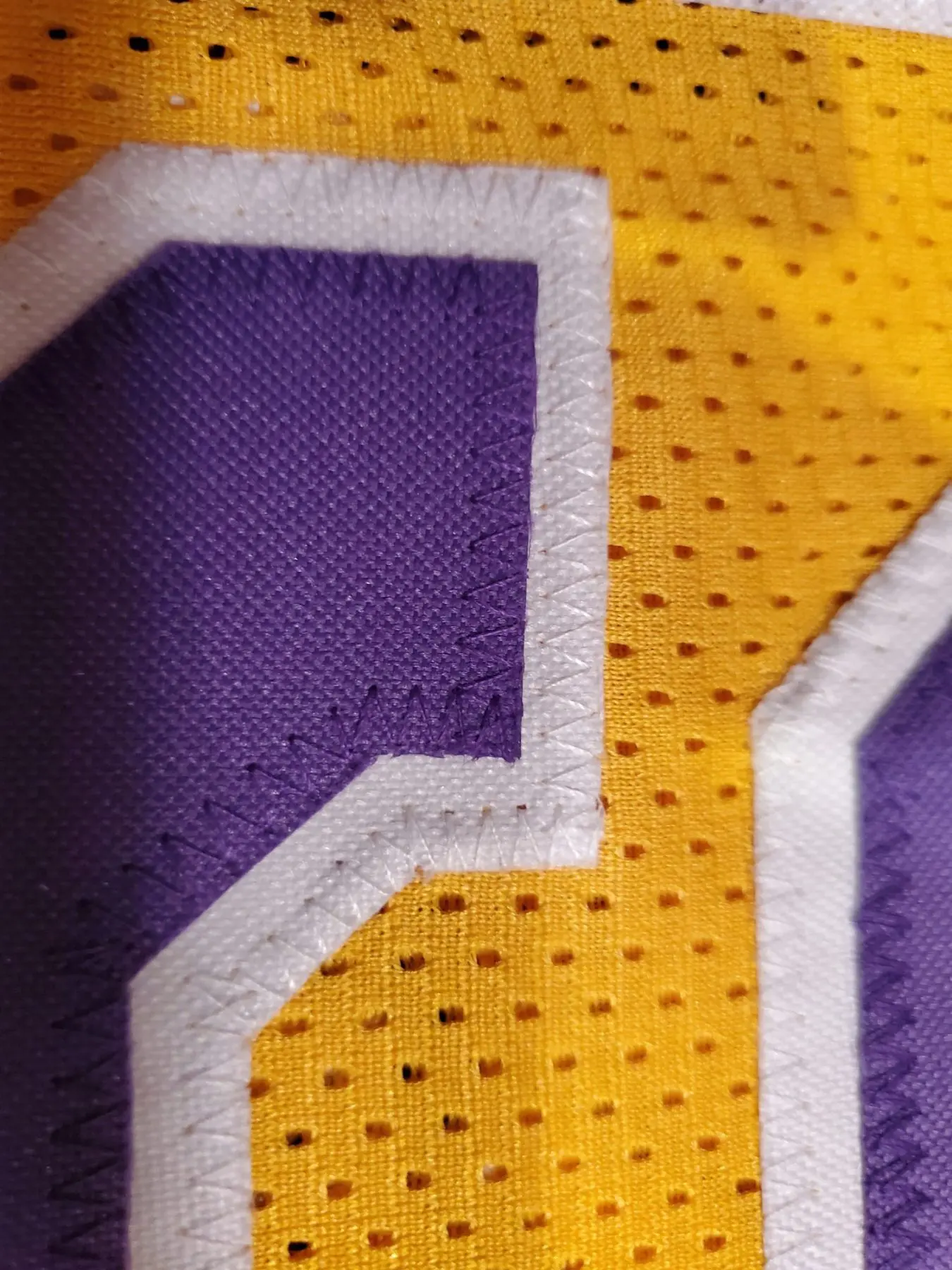 Los Angeles Lakers "Fletch " Jersey Autographed by Chevy Chase W/COA - Image 4