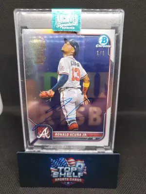 2022 Topps Archives Signature Series Ronald Acuna NL MVP 1/1