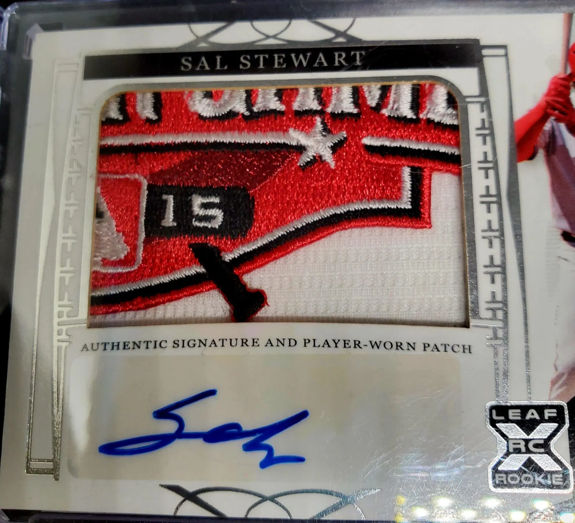 2022 Leaf Trinity Sal Stewart RPA Bookend 99/99 - Image 5