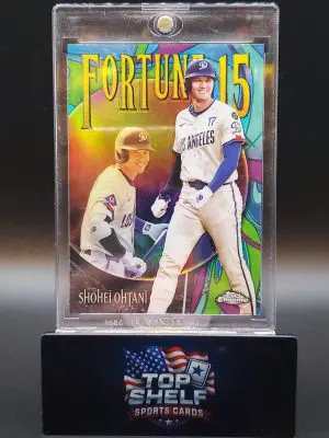 2025 Topps Chrome Update Fortune 15 Shohei Ohtani #F15-6