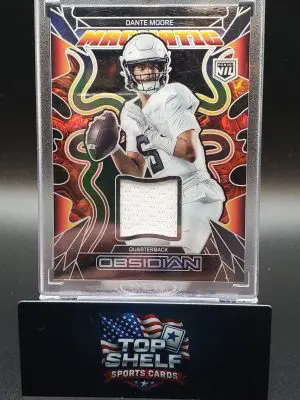 2026 Obsidian Football Dante Moore Magmatic Memoribilia