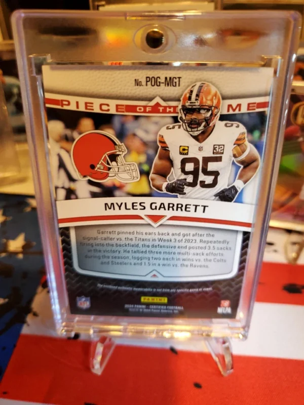 2024  Certified Piece Of The Game Myles Garrett /249 - Image 2