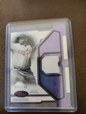 2024 Topps Tier One - Tier One Relics C.C. Sabathia #T1R-CSA Purple Foil /149...