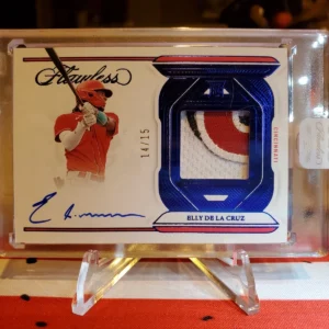2023 FLAWLESS BASEBALL FLAWLESS SIGNATURE MATERIALS ELLy De La Cruz Patch...