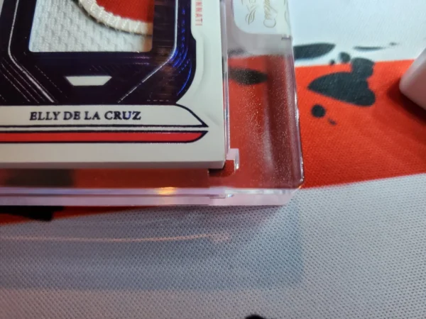 2023 FLAWLESS BASEBALL FLAWLESS SIGNATURE MATERIALS ELLy De La Cruz Patch... - Image 2