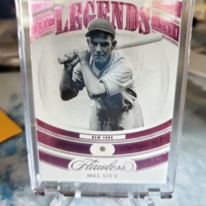 2023 FLAWLESS BASEBALL FOTL LEGENDS Mel Ott Diamond  Pink /2