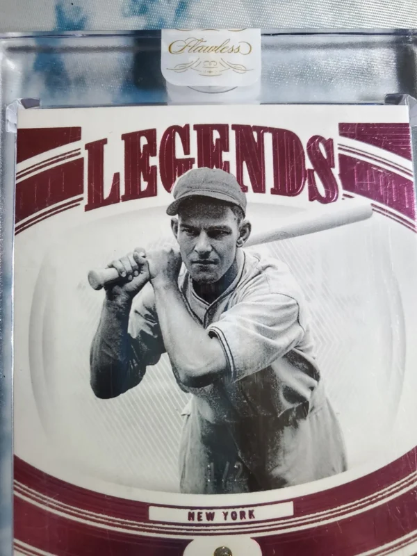 2023 FLAWLESS BASEBALL FOTL LEGENDS Mel Ott Diamond  Pink /2 - Image 6