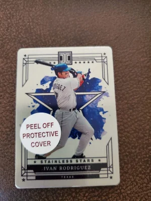 2024 Panini Impeccable - Stainless Stars Ivan Rodriguez #3 /99