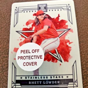2024 Panini Impeccable - Stainless Stars Rhett Lowder #10 /99 (RC)