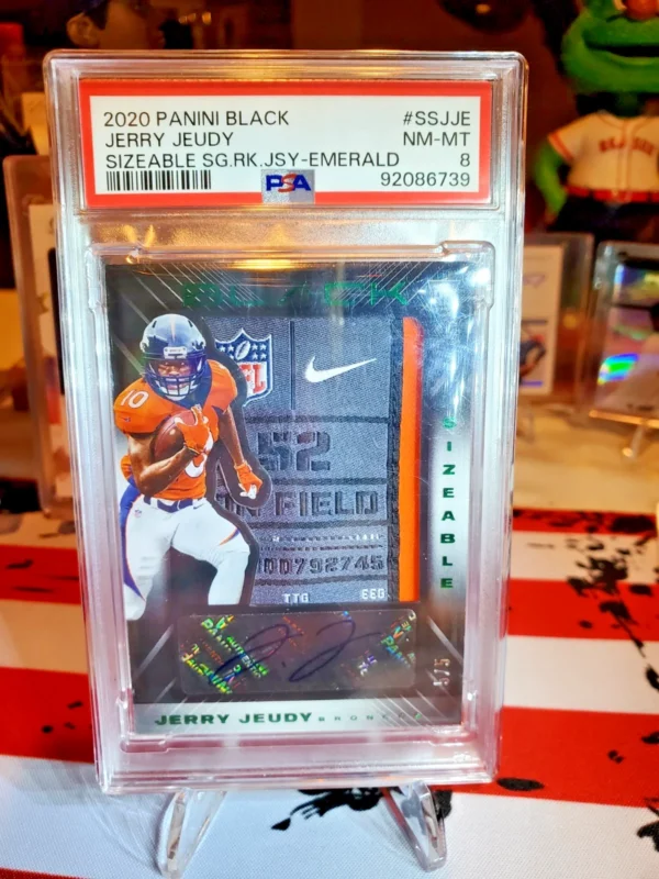 2020 Panini Black Jerry Jeudy Sizeable Signatures Patch Auto /5