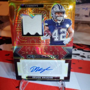2024 Panini Obsidian - Matrix Material Autographs Kendre Miller #MMA-KMR Molten