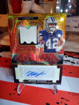 2024 Panini Obsidian - Matrix Material Autographs Kendre Miller #MMA-KMR Molten