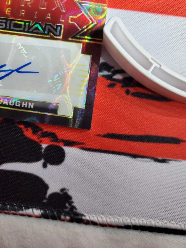 2024 Panini Obsidian - Matrix Material Autographs Kendre Miller #MMA-KMR Molten - Image 4