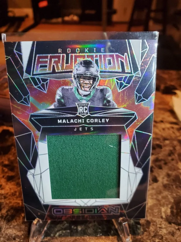 2024 Panini Obsidian - Rookie Eruption Materials Malachi Corley #ERM-MCY...