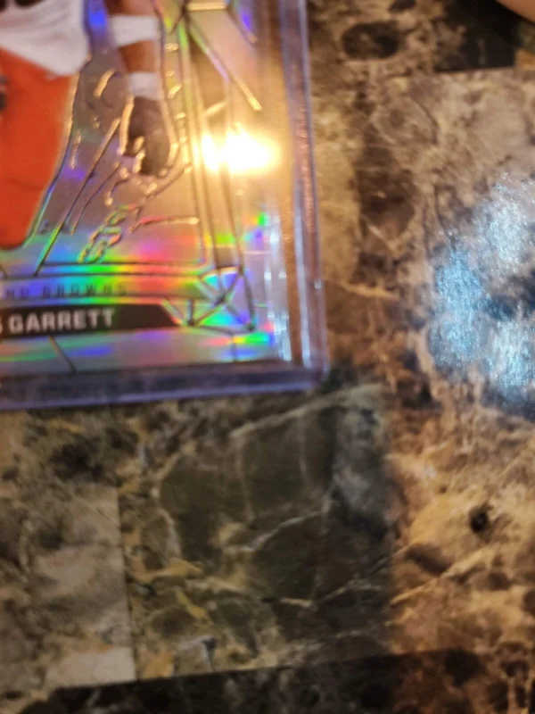 2024 Obsidian Myles GARRETT SILVER /75 #43 - Image 9