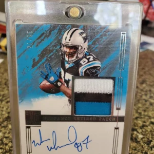 2024 Impeccable Football Elegance Retired Patch Autograph Mushin Muhammad /75