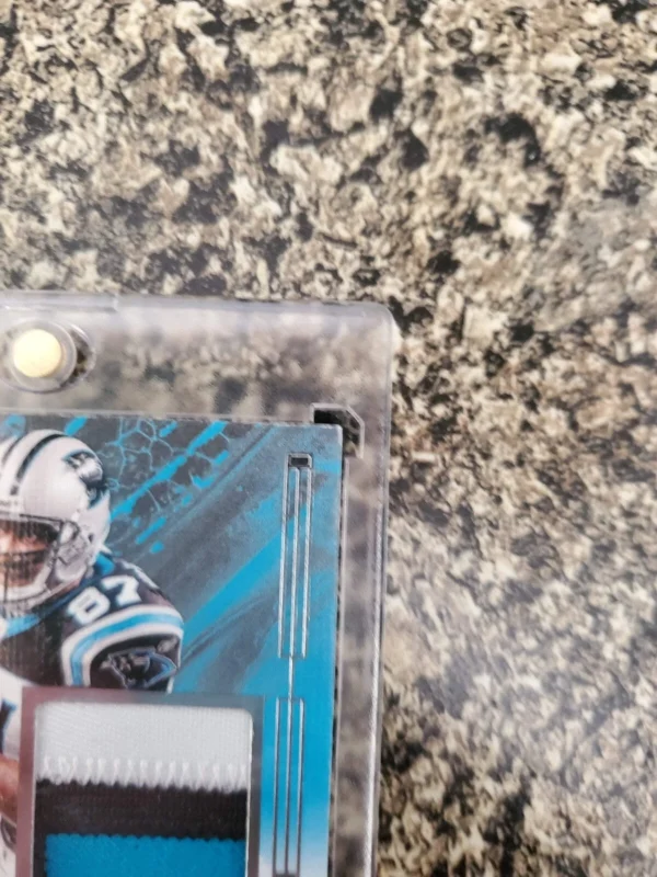 2024 Impeccable Football Elegance Retired Patch Autograph Mushin Muhammad /75 - Image 4
