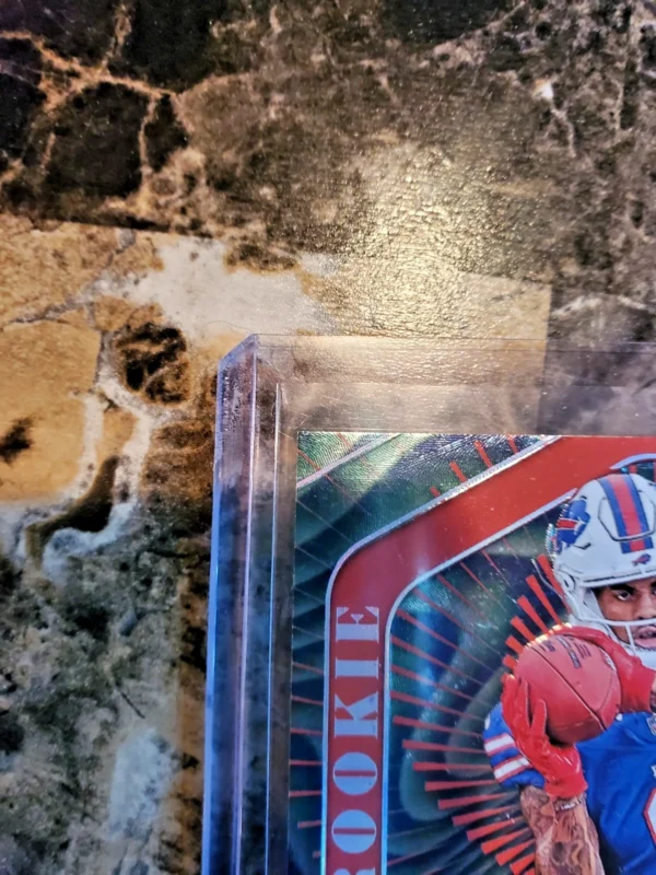 2024 Panini Illusions - Rookie Vision Signatures Keon Coleman #RVS-KCN Red &... - Image 5