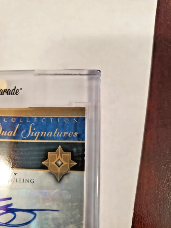 2005 Upper Deck ULTIMATE COLLECTION DUAL SIGNATURES Curt Schilling-Randy Johnson - Image 7