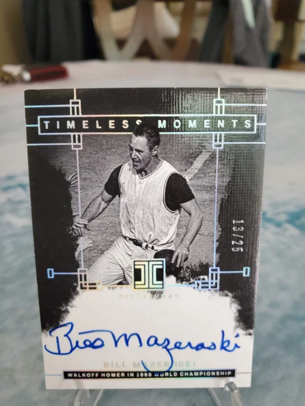 2024 Impeccable Baseball Timeless Moments Bill Mazeriski /25