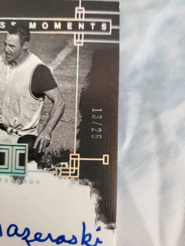 2024 Impeccable Baseball Timeless Moments Bill Mazeriski /25 - Image 5