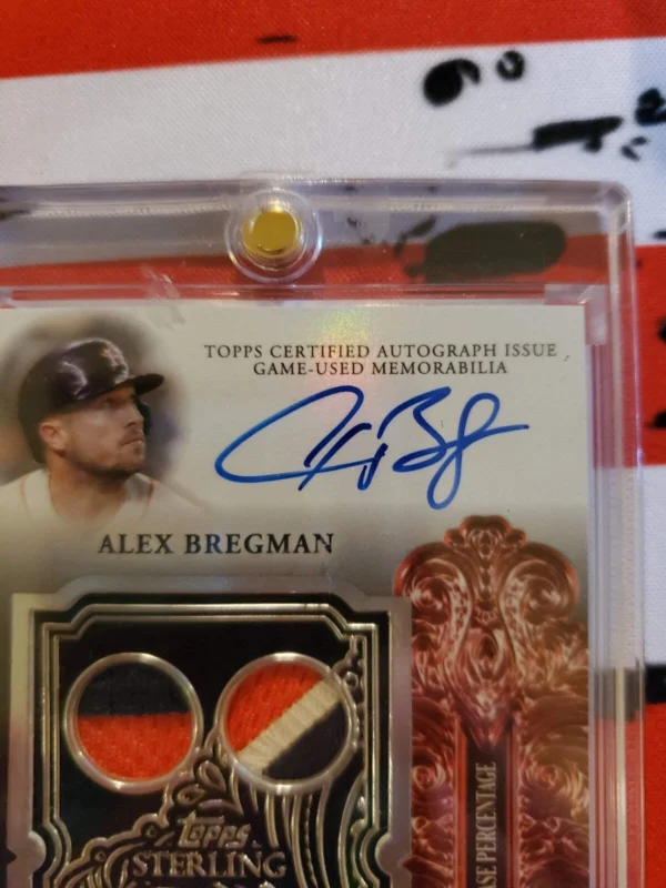 2023 Topps Sterling - Sterling Swings Autograph Relics Alex Bregman #SWAR-BRG... - Image 6