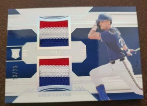 2024 Panini National Treasures - Game Gear Swatches Dual Evan Carter #GSD-EC...