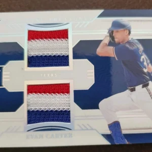 2024 Panini National Treasures - Game Gear Swatches Dual Evan Carter #GSD-EC...