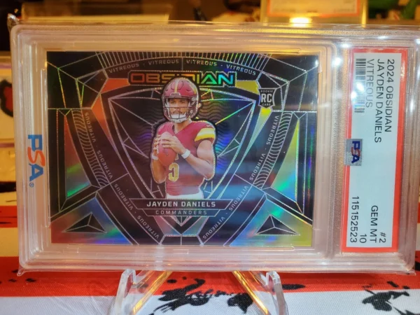 2024 OBSIDIAN VITREOUS JAYDEN DANIELS PSA 10