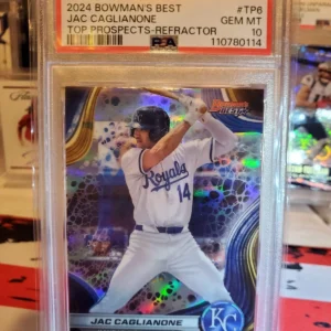 2024 Bowman's Best - Top Prospects Jac Caglianone #TP-6 Refractor (RC)