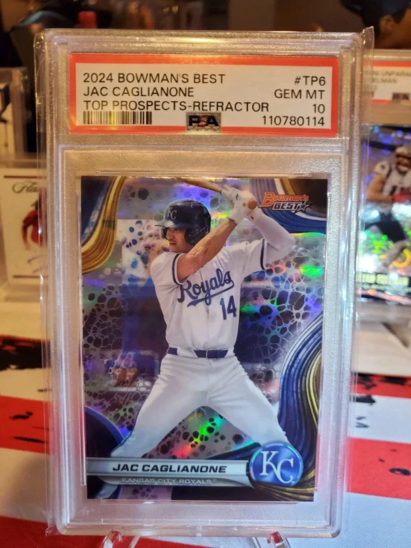 2024 Bowman's Best - Top Prospects Jac Caglianone #TP-6 Refractor (RC)