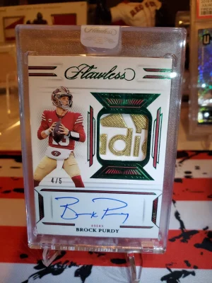 2023 Flawless Signature Gloves Brock Purdy 4/5
