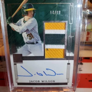 2024 Panini Impeccable - Elégance Prospect Jersey Autographs Jacob Wilson...