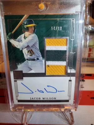 2024 Panini Impeccable - Elégance Prospect Jersey Autographs Jacob Wilson...