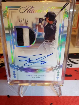 2023 Flawless Draft Signatures Spencer Jones/25