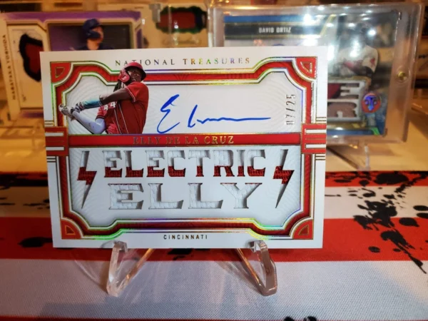 2023 National Treasures Baseball Elly De LA Cruz Electric Elly /25