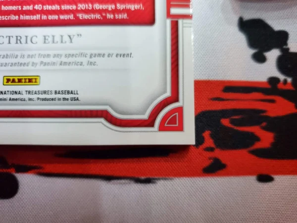 2023 National Treasures Baseball Elly De LA Cruz Electric Elly /25 - Image 7