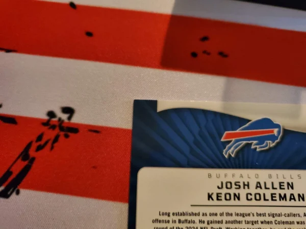 2024 ILLUSIONS FOTL TROPHY HUNTERS JOSH ALLEN-KEON COLEMAN/3 - Image 2