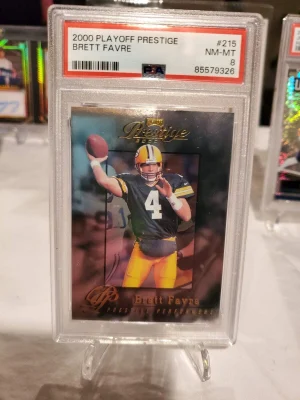 2000 Playoff Prestige Brett Favre Psa 8