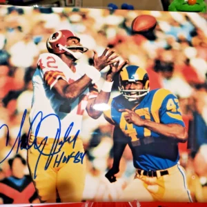 Charley Taylor Signed Autographed 8x10 Photo Washington Redskins HOF COA