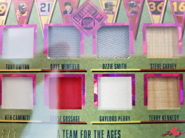 2025 Leaf Seasons In The Sun A Team For The Ages San Diego Padres - Image 2