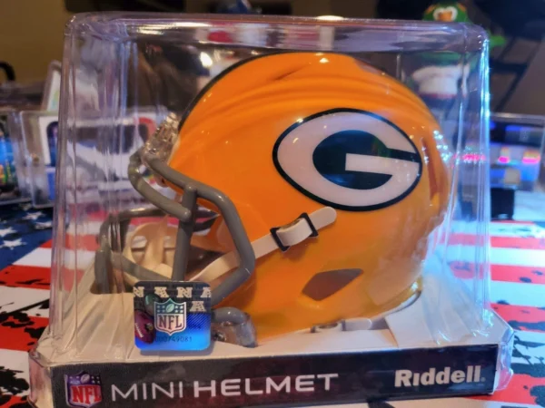 Jordan Love Signed Autographed Speed Mini Helmet Green Bay Packers Beckett BAS - Image 4